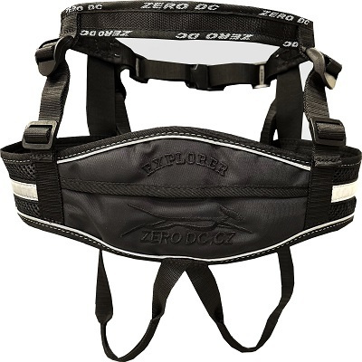 Pas ZeroDC EXPLORER - do canicrossu, dogtrekking i skijoringu